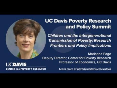 Children and the Intergenerational Transmission of Poverty 
