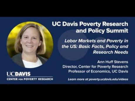 Labor Markets and Poverty in the US: Basic Facts, Policy and Research Needs 