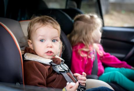 Children in car seats