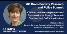 Children and the Intergenerational Transmission of Poverty 